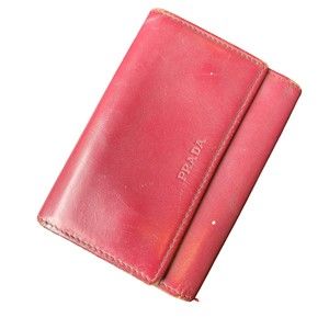 Prada Maroon 6 Key Authentic Holder Case